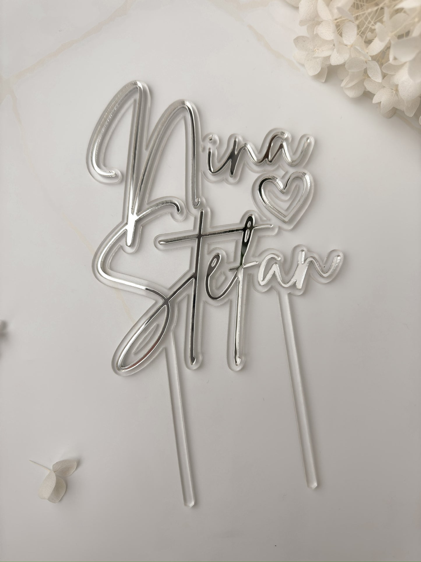 Personalisierter Caketopper - Hochzeit