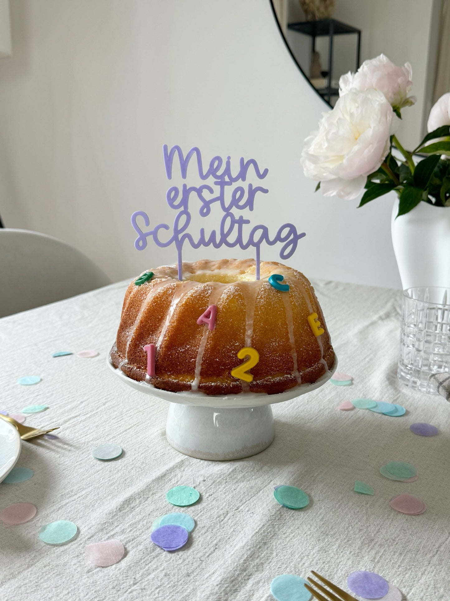 Caketopper - Mein erster Schultag