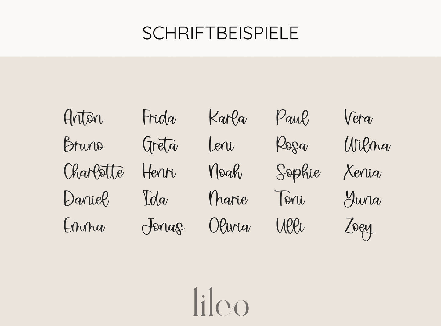 Wichtelset aus Holz personalisiert