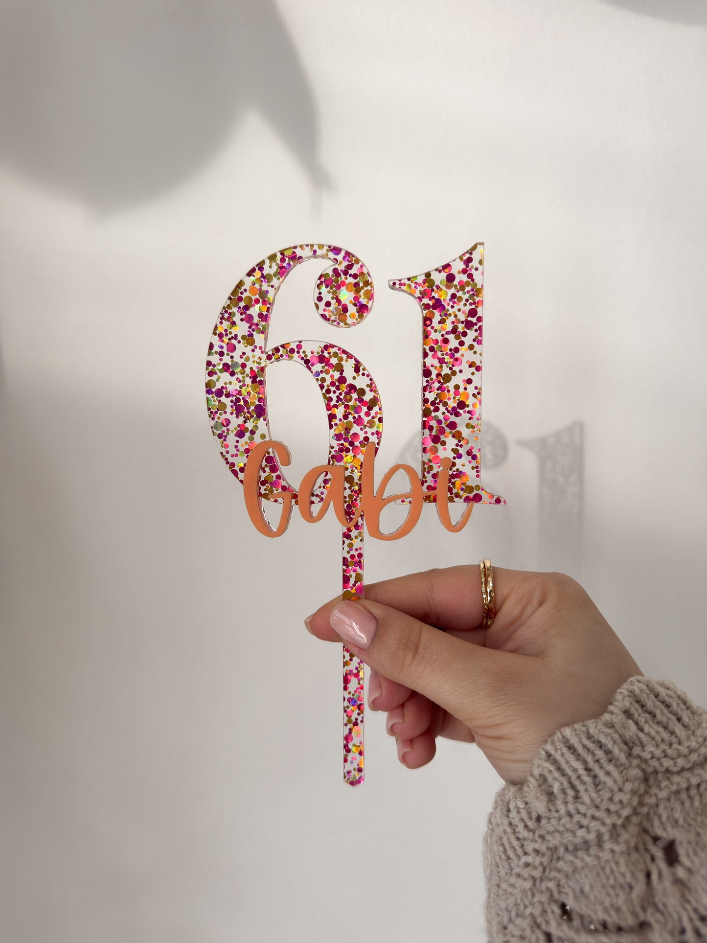 Cake Topper Geburtstag