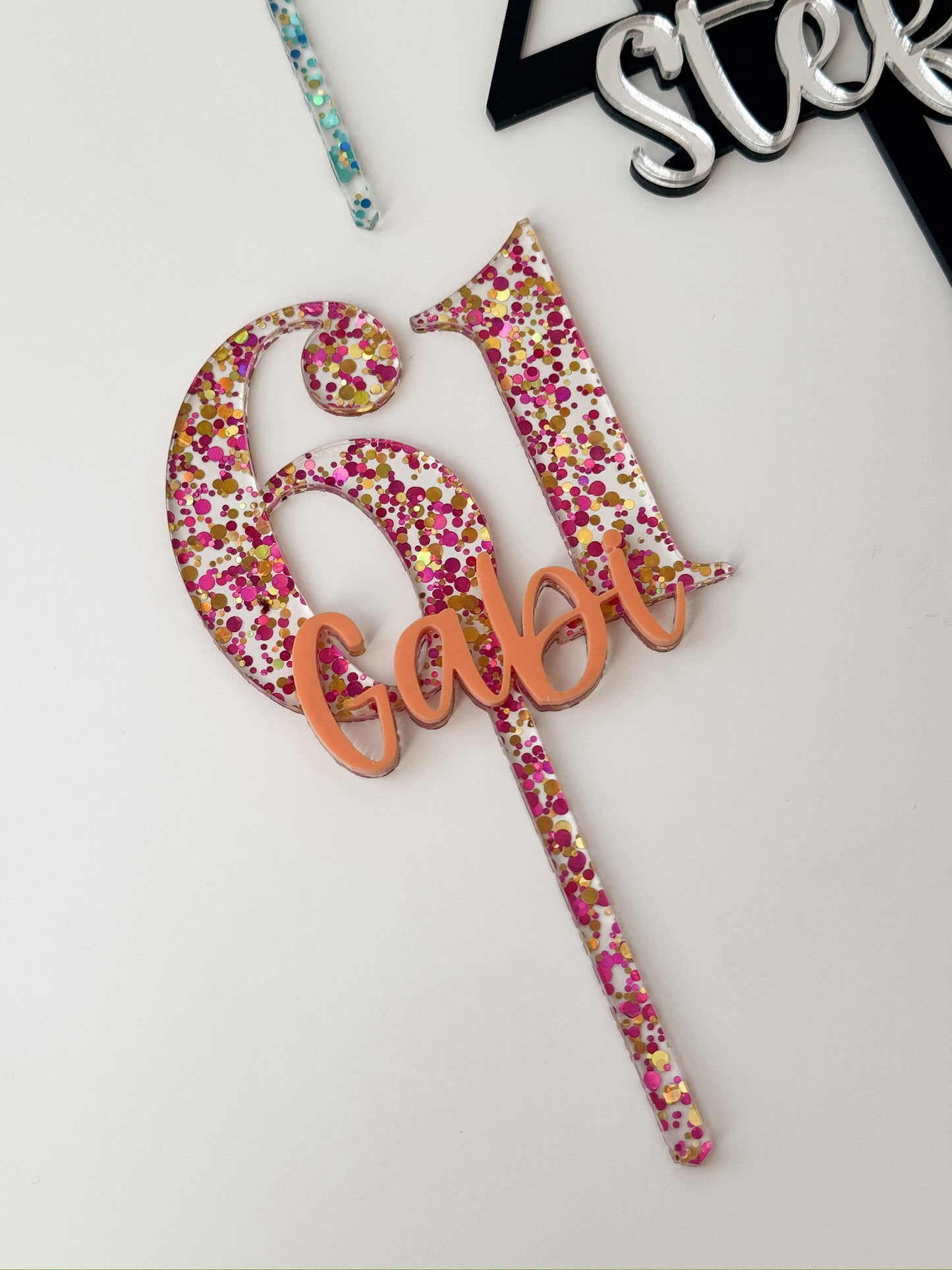 Cake Topper Geburtstag