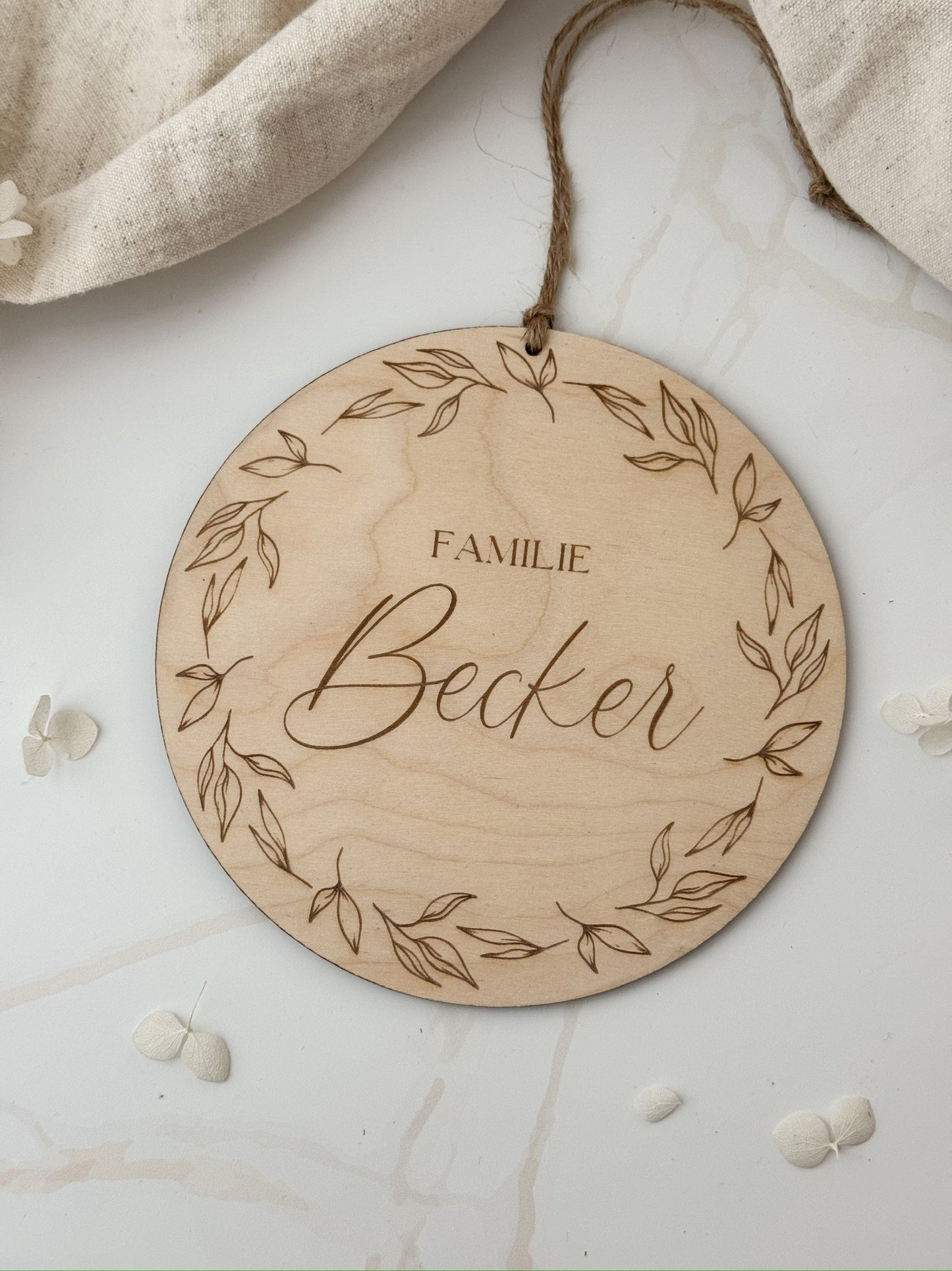 Personalisiertes Namensschild