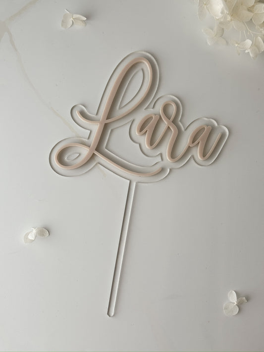 Personalisierter Cake Name