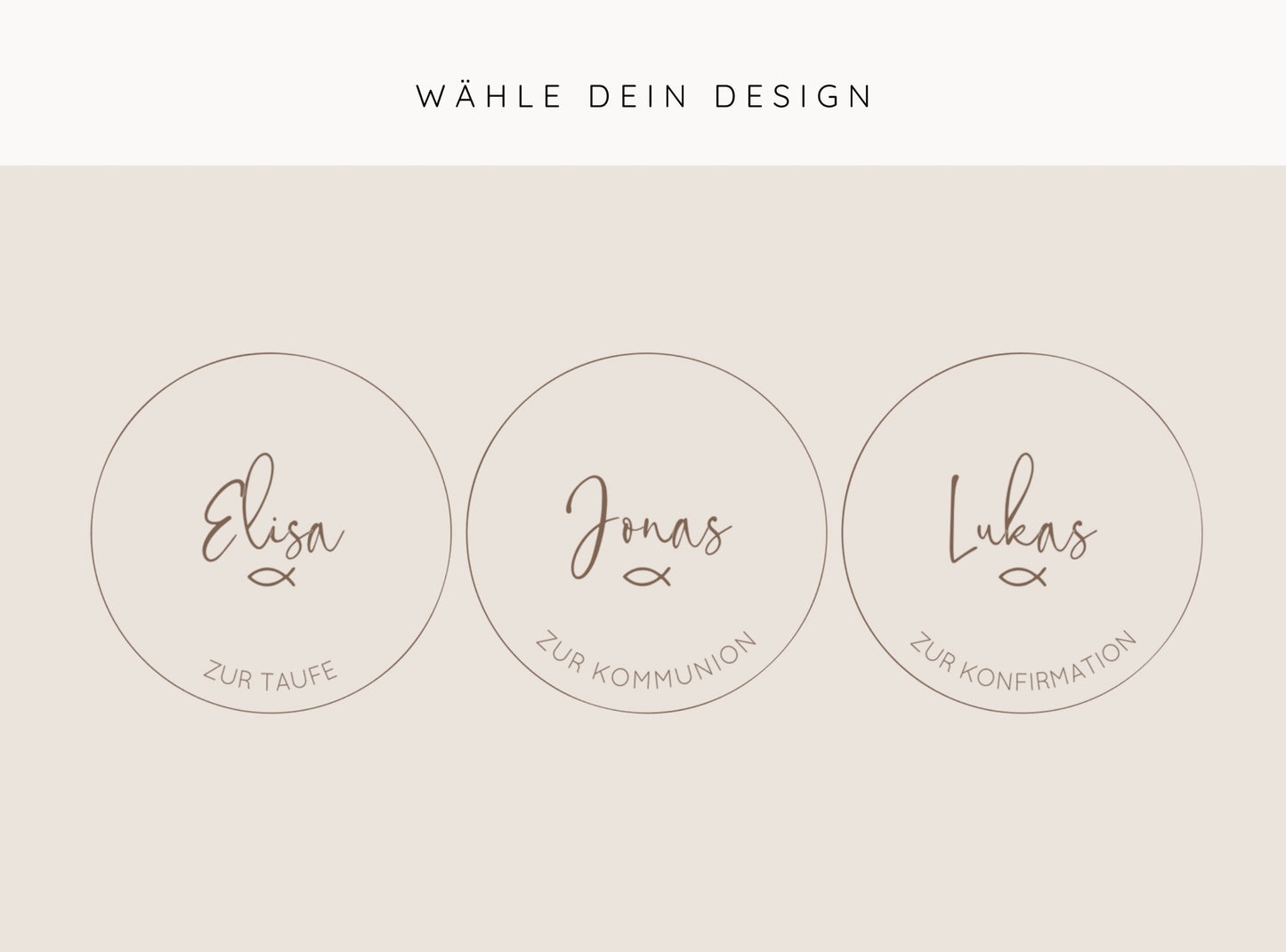 Vorratsglas mit Holzdeckel personalisiert - Taufe/ Kommunion/ Konfirmation