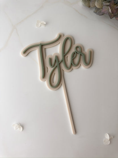 Personalisierter Cake Name