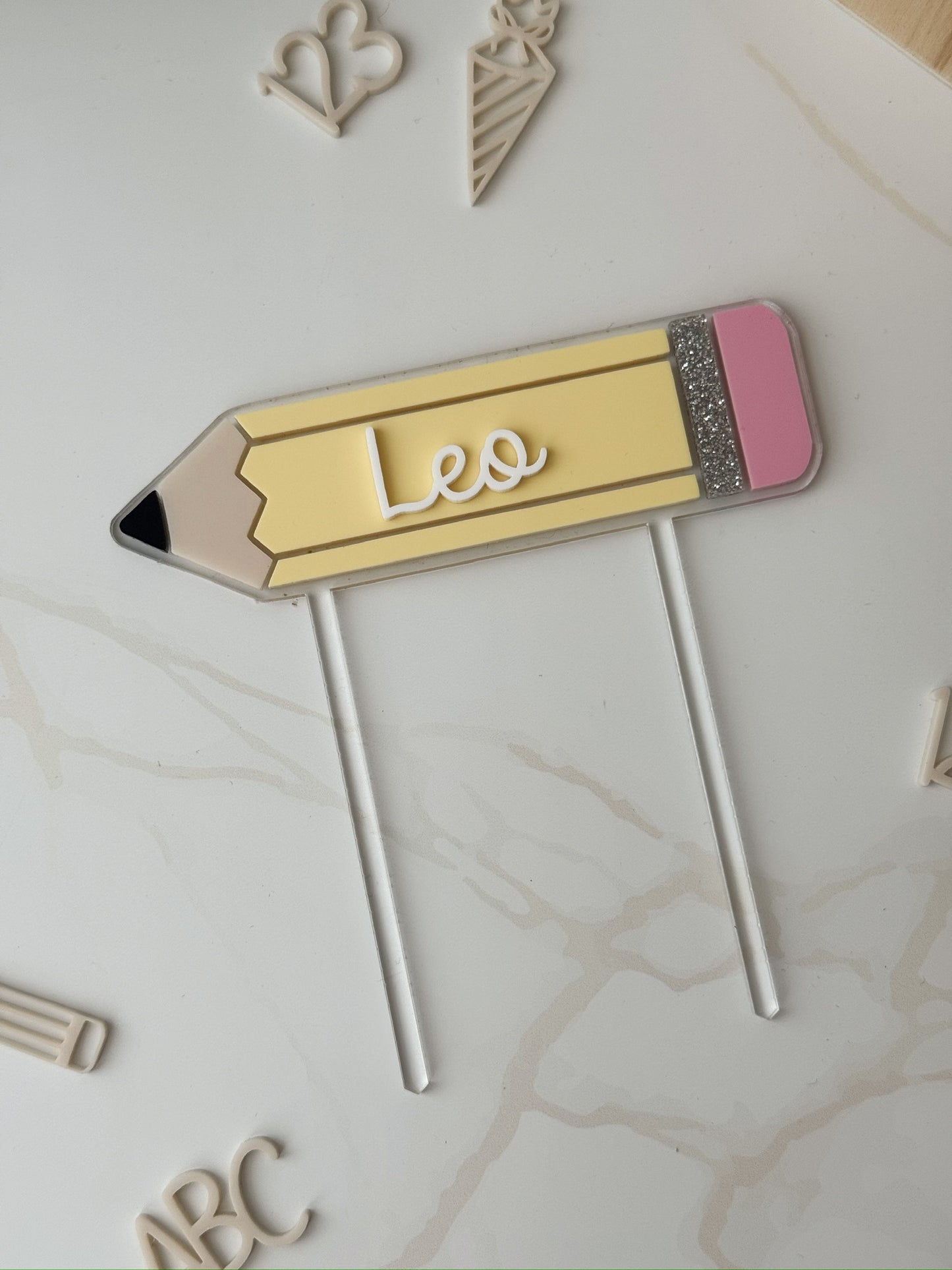 Personalisiertes Cake Topper Stift