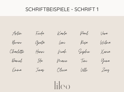 Personalisierter Osteranhänger - Hase