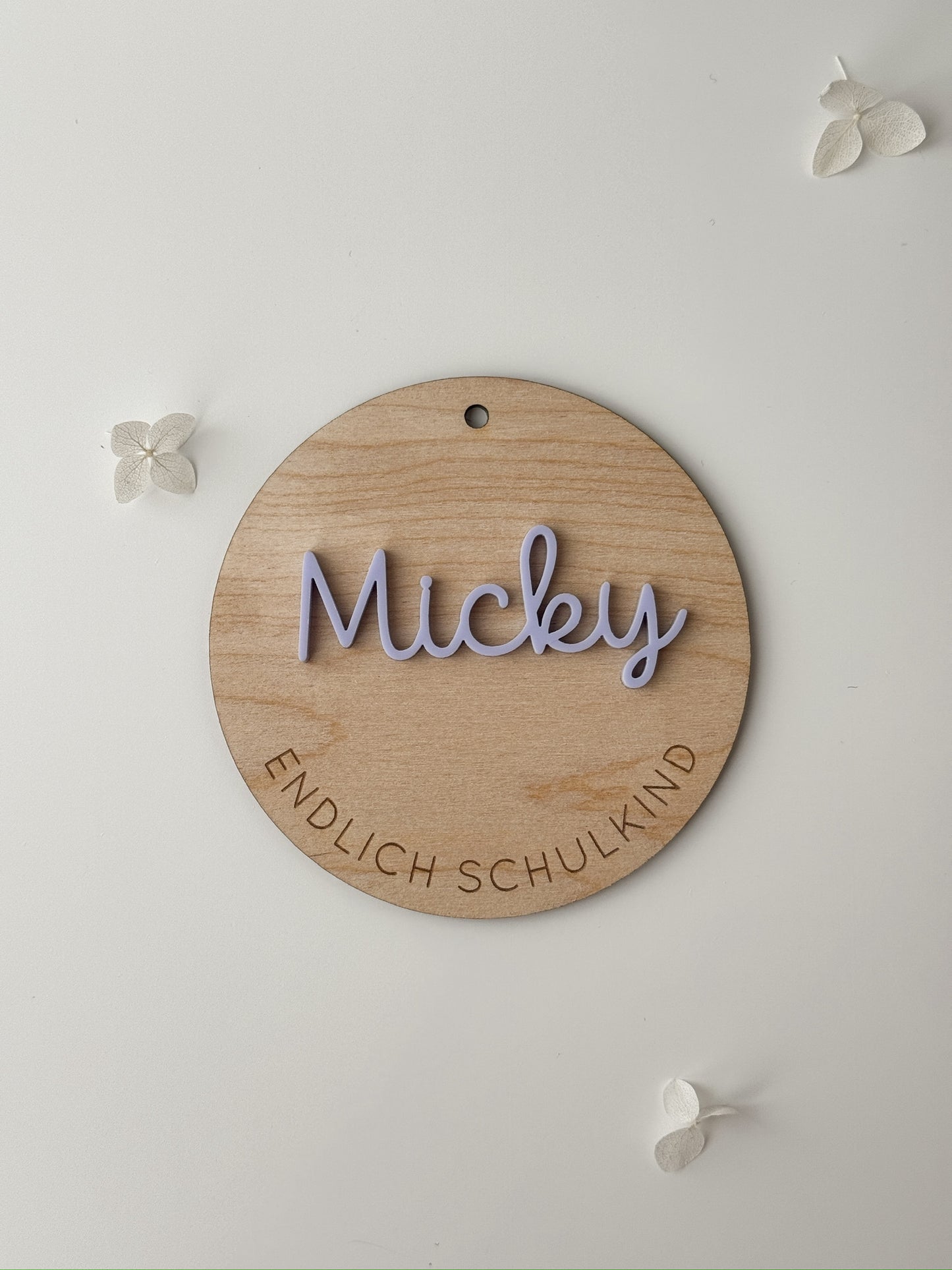 Namensanhänger für die Schultüte