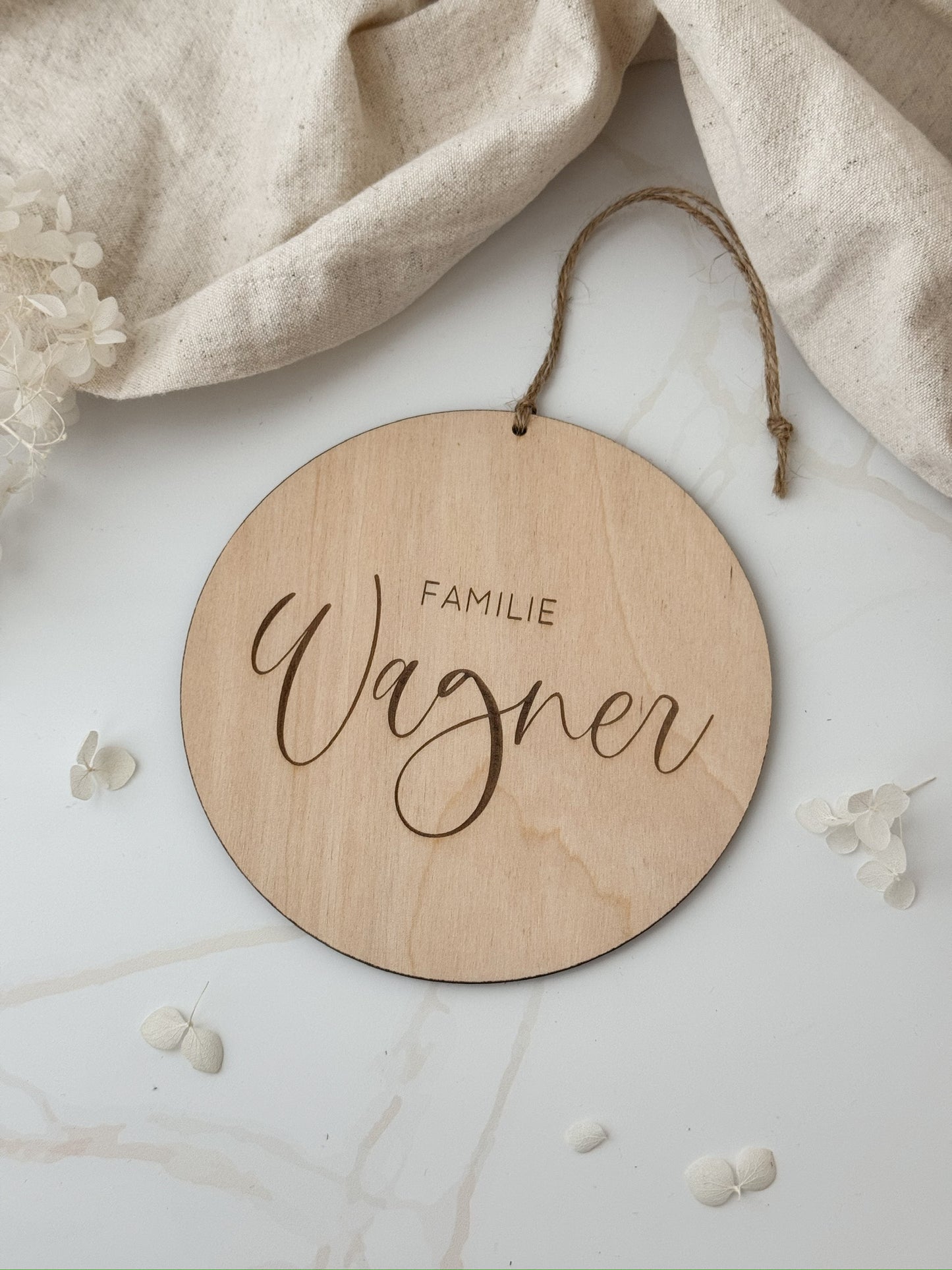 Personalisiertes Namensschild