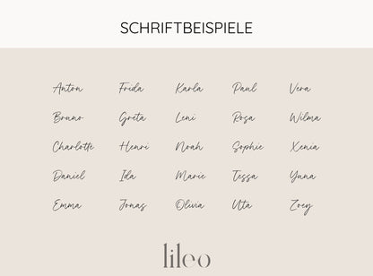 Personalisiertes Meilensteinkarten-Set