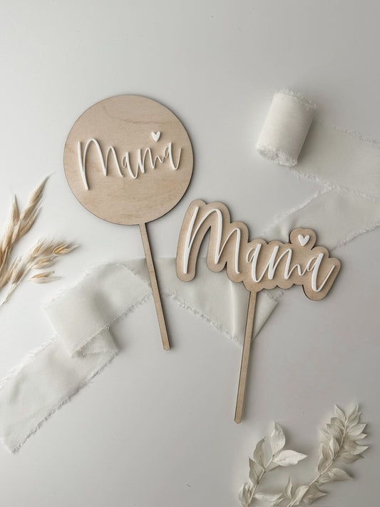 Cake Topper - Muttertag