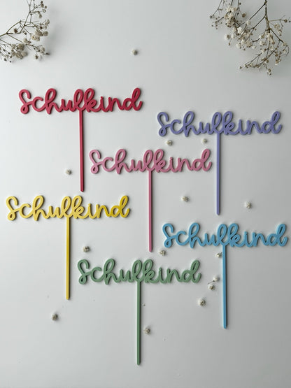 Caketopper - Schulkind
