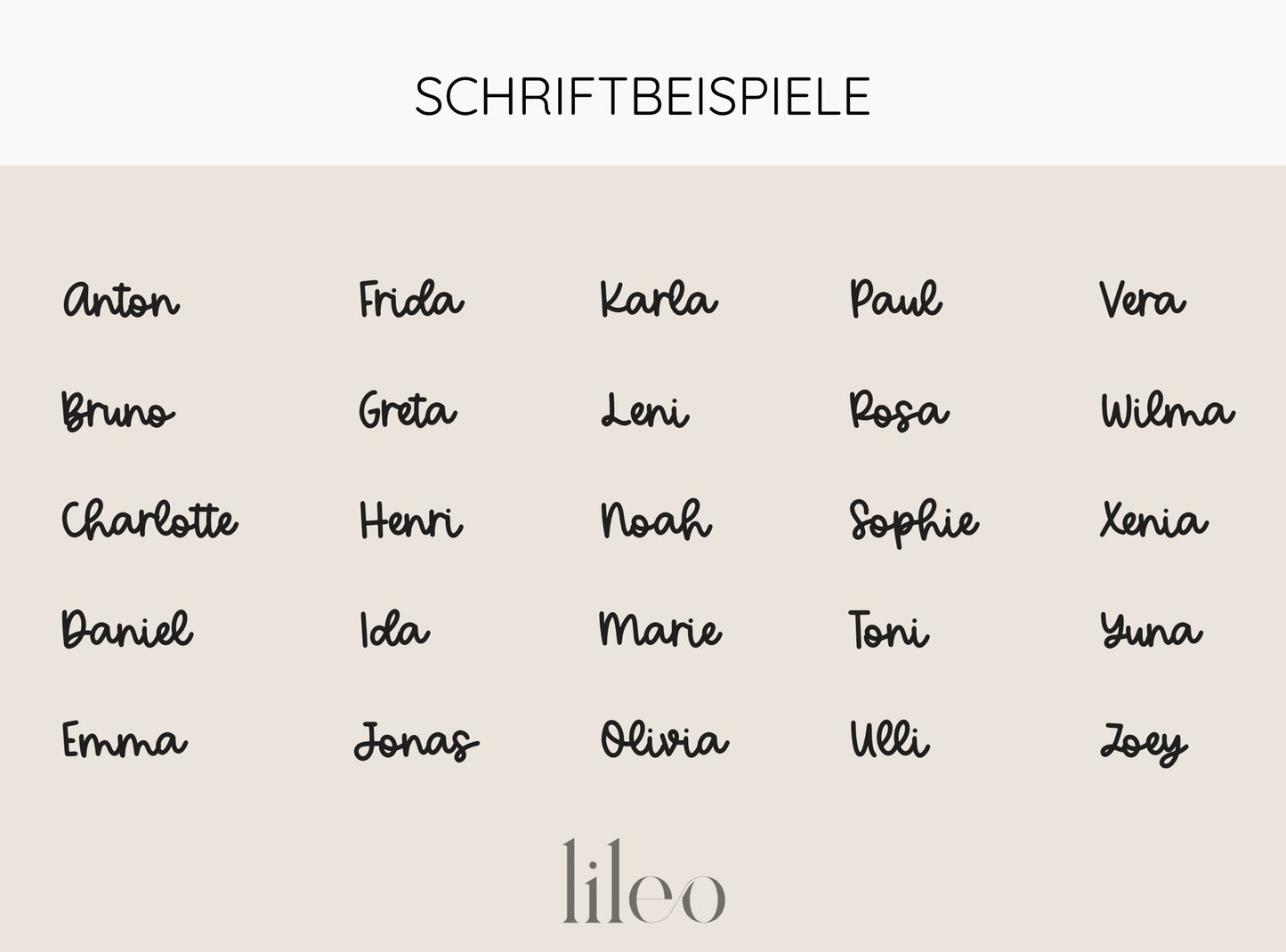 Wunschzettel aus Holz