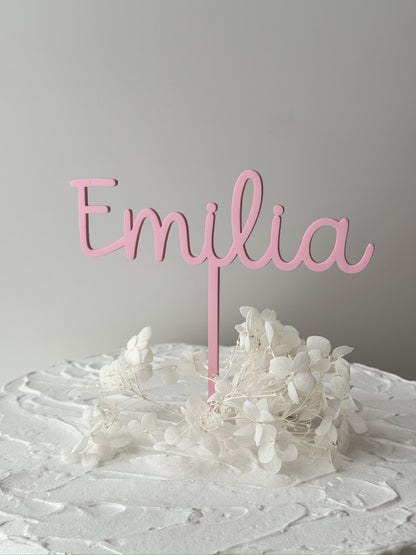 Personalisierter Cake Topper