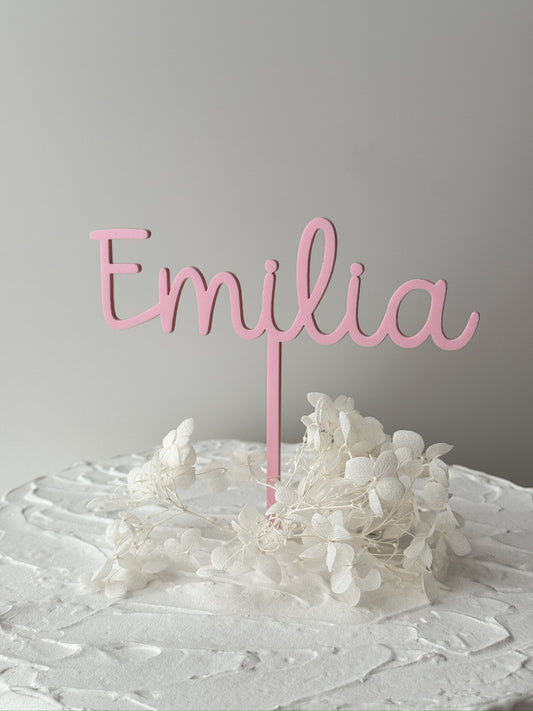 Personalisierter Cake Topper