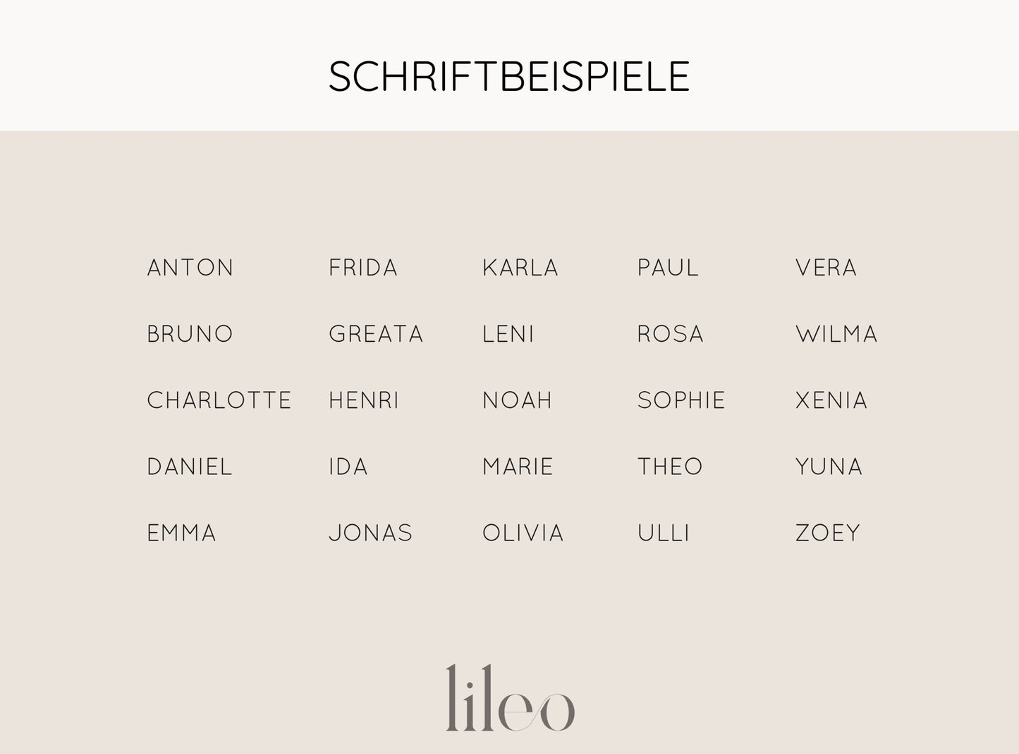 Personalisierte Bleistifte