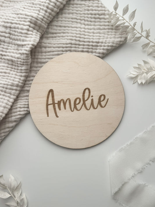 Personalisiertes Namensschild