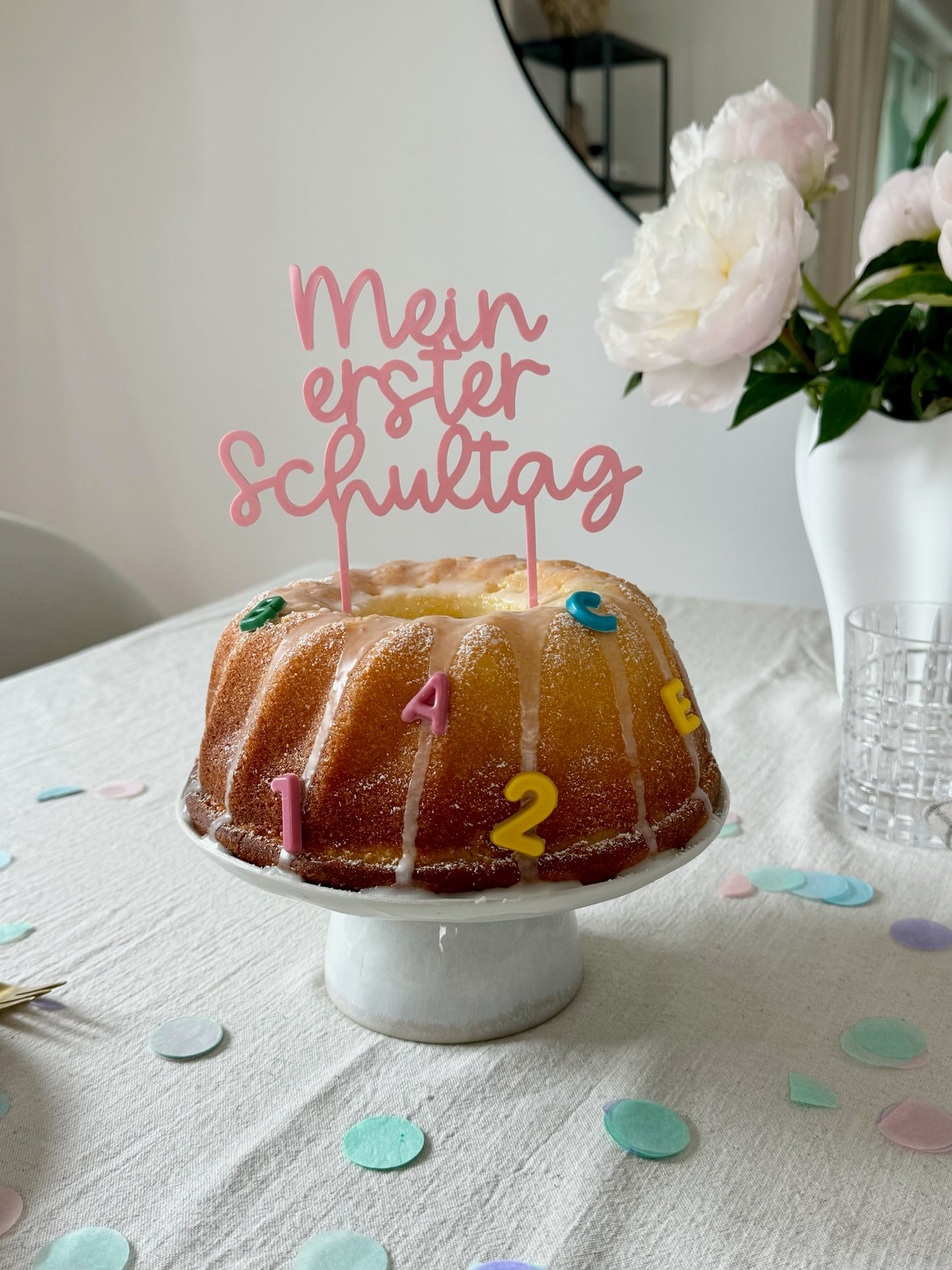 Caketopper - Mein erster Schultag