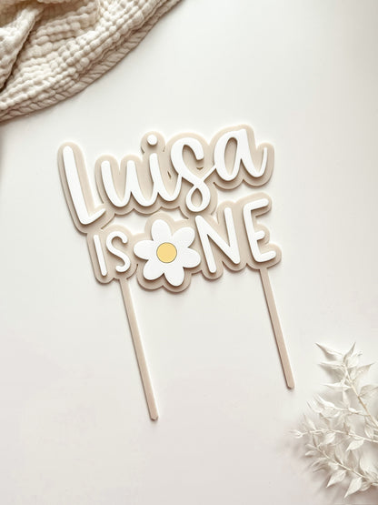 CAKE TOPPER ONE - Daisy