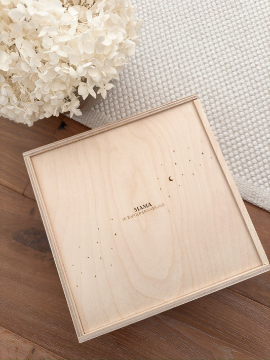 Personalisierte Erinnerungskiste | Trauergeschenk