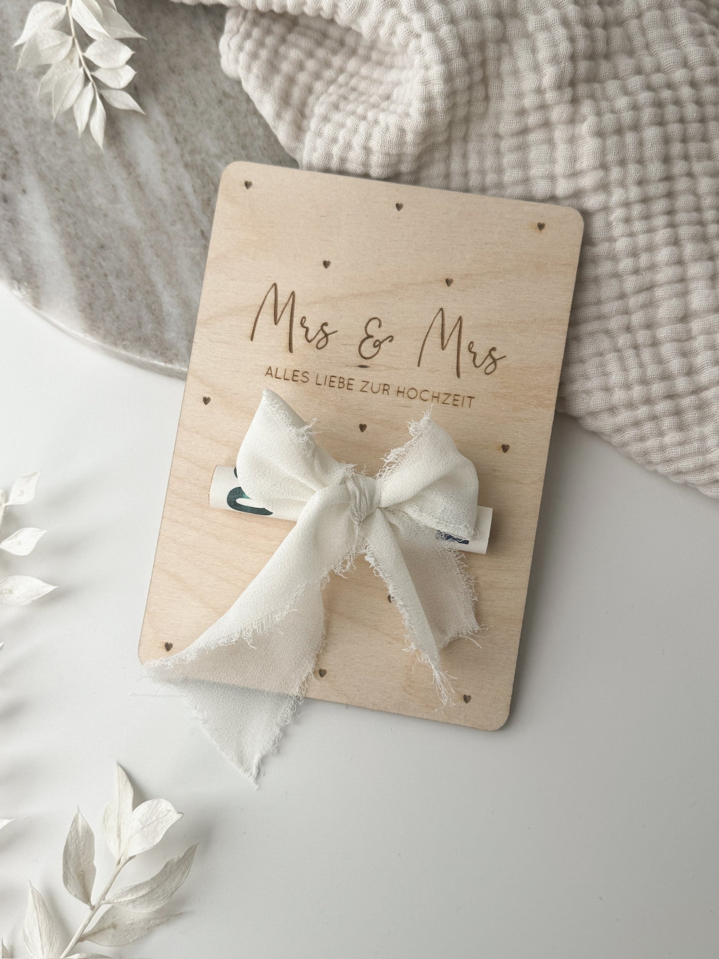 Geldgeschenk zur Hochzeit