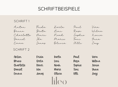 Personalisiertes Lineal aus Holz