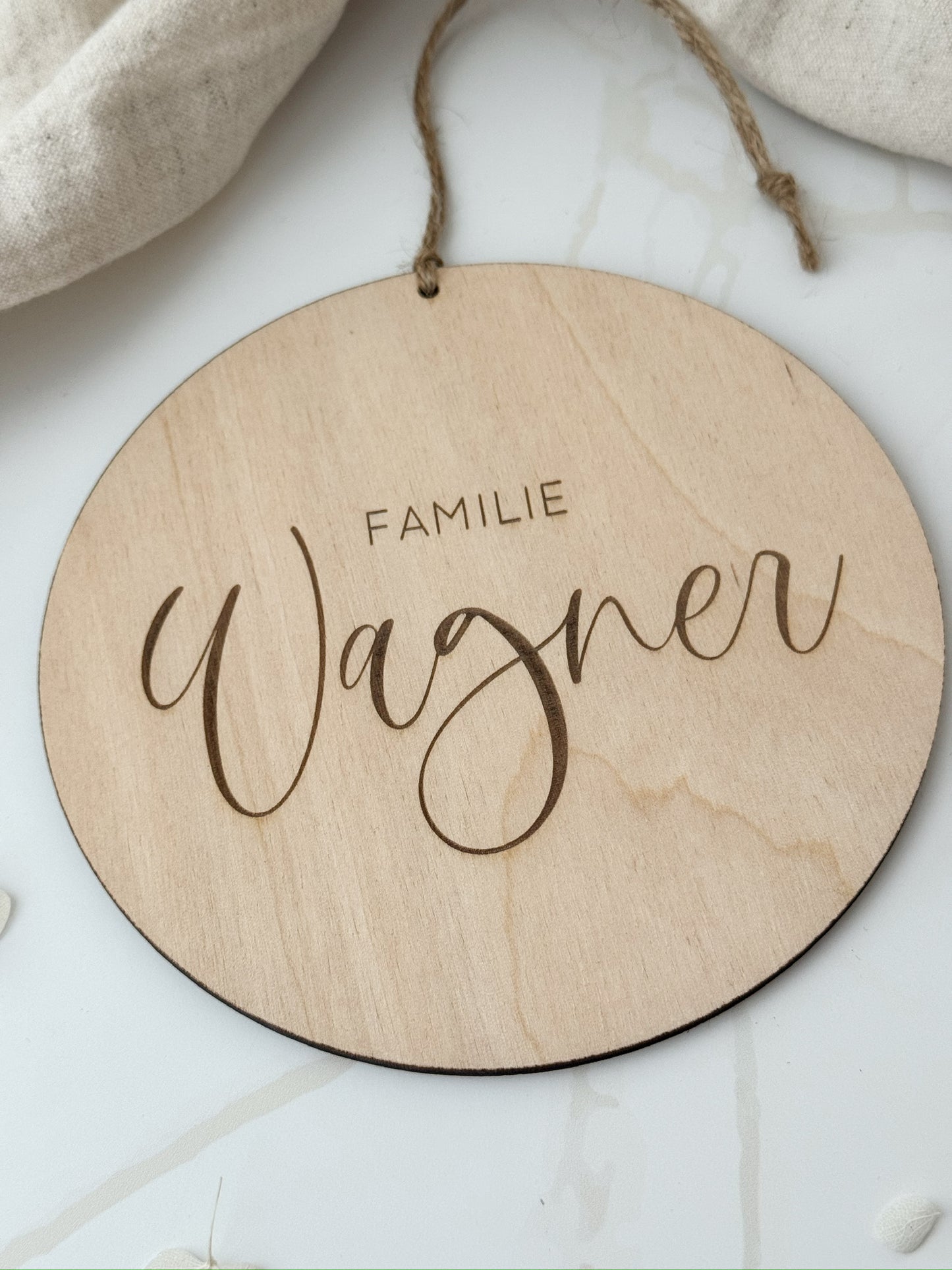 Personalisiertes Namensschild
