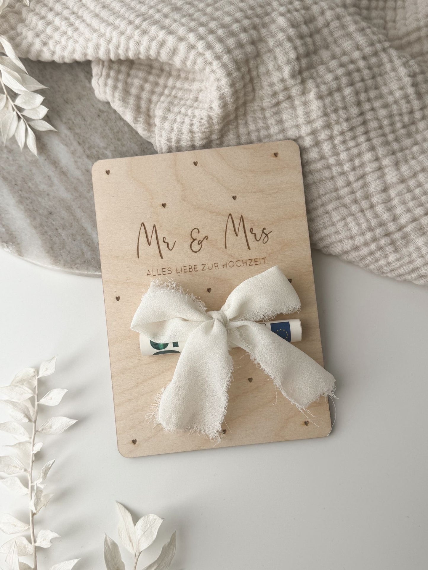 Geldgeschenk zur Hochzeit