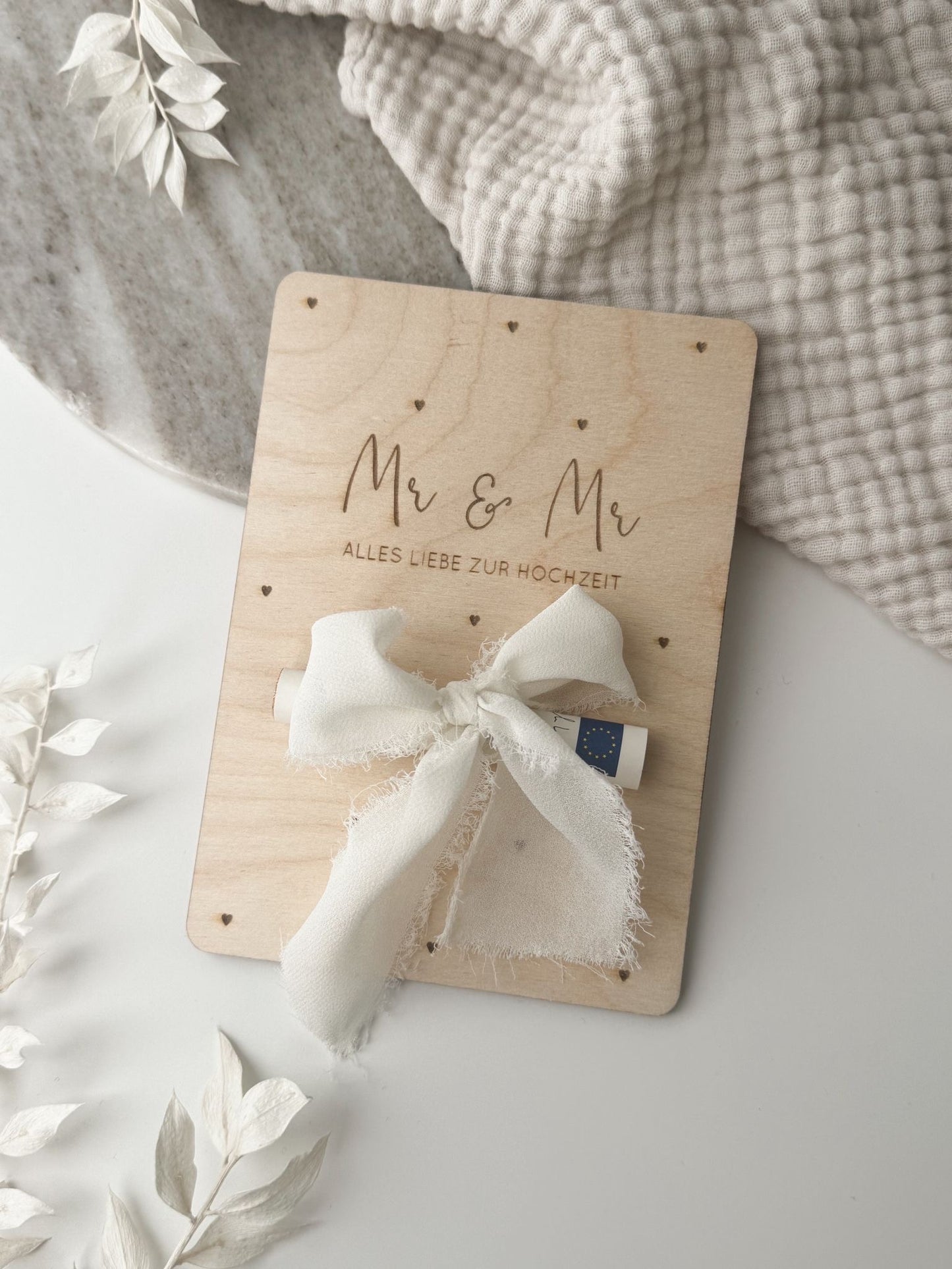 Geldgeschenk zur Hochzeit