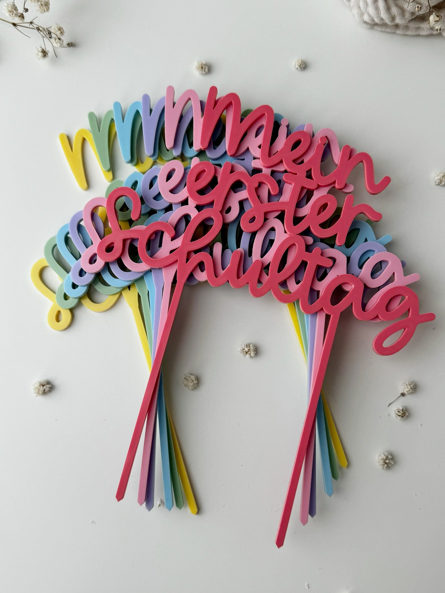 Caketopper - Mein erster Schultag