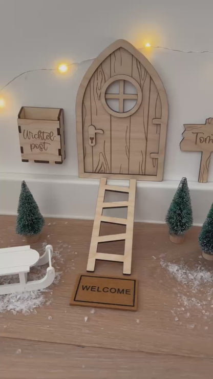 Wichtelset aus Holz personalisiert